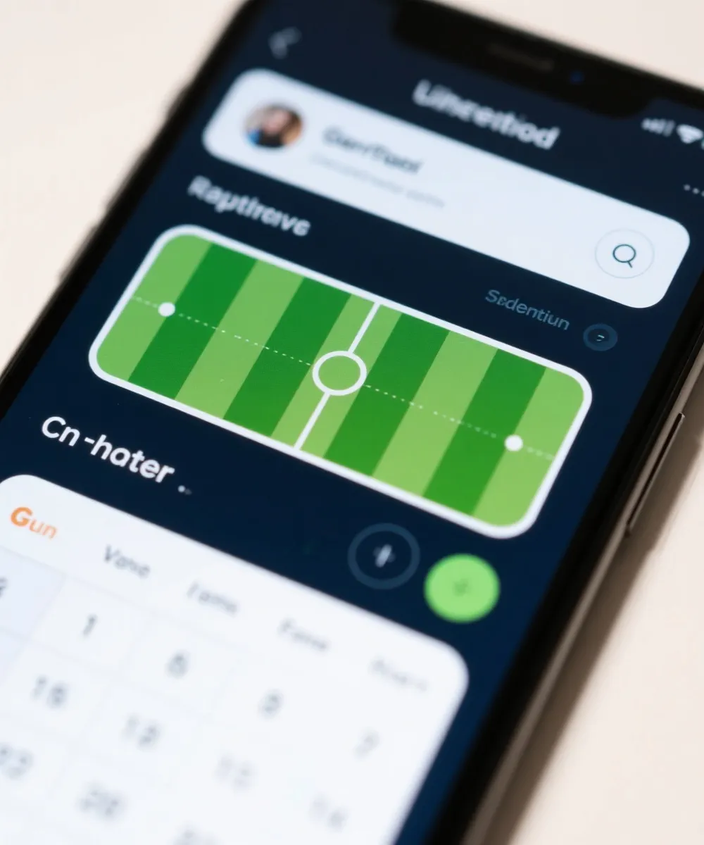 移动端安装与赛事浏览示意