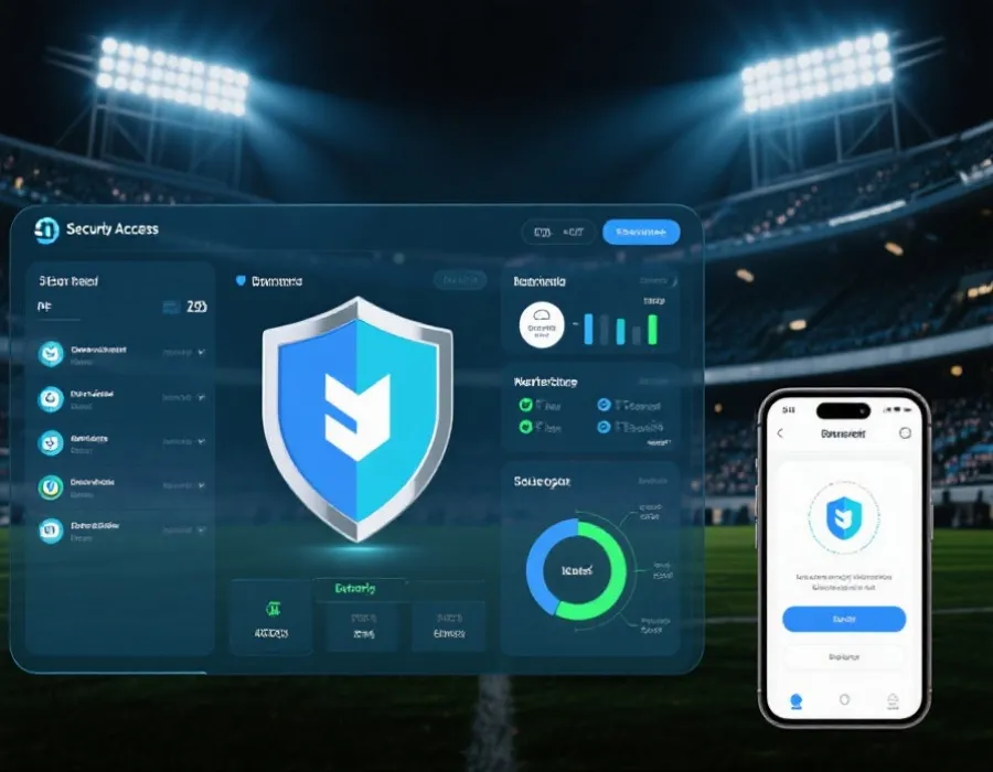 安全访问与加密保护示意图