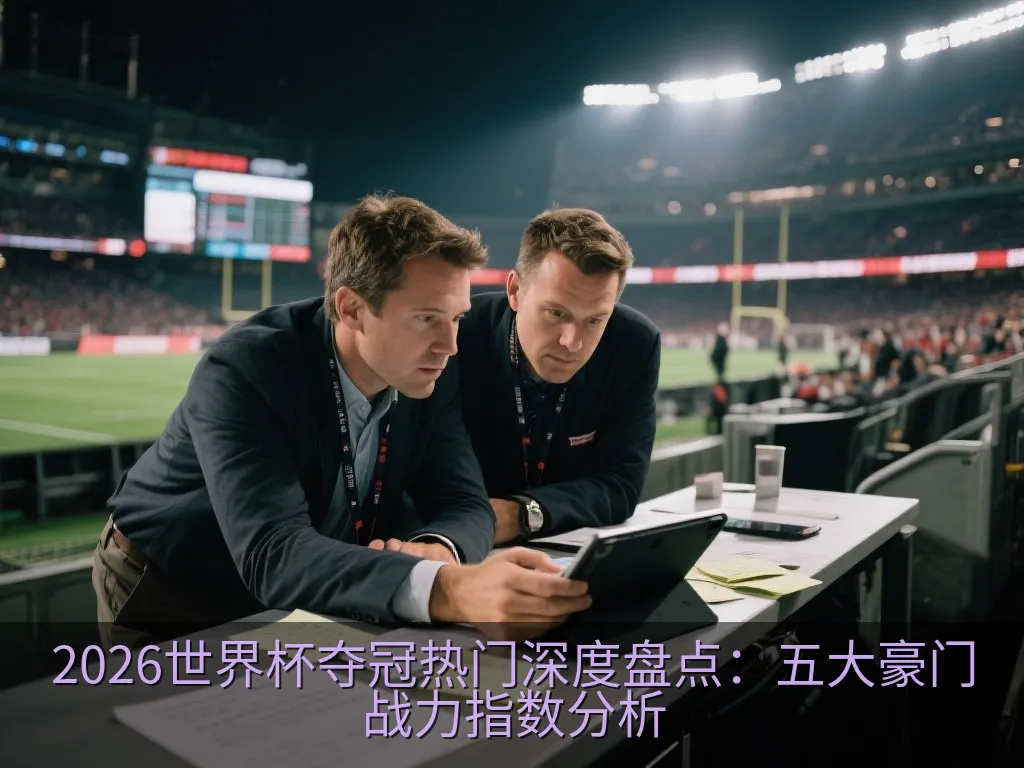 显示抽象足球战术板与数据线条的平板电脑